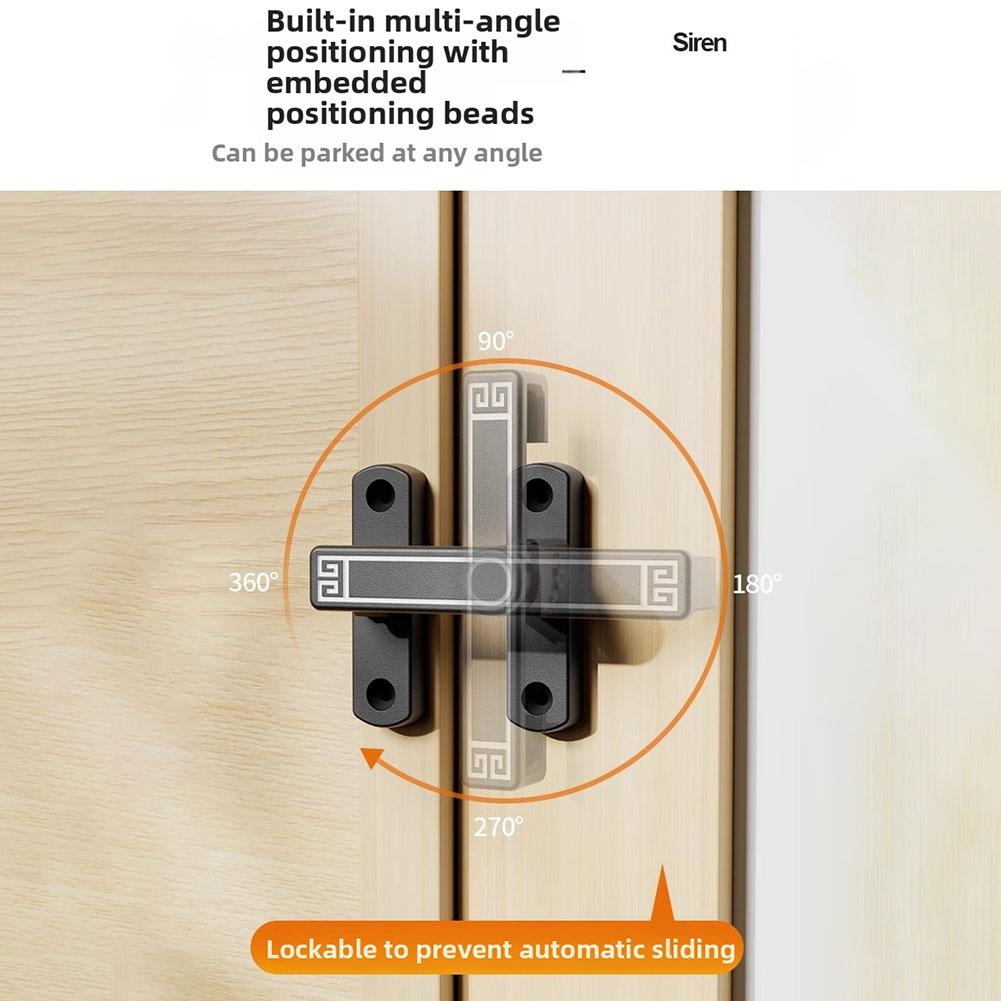 Adjustable Drop 0-7mm Adjustable Door Lock Versatile Security Latch