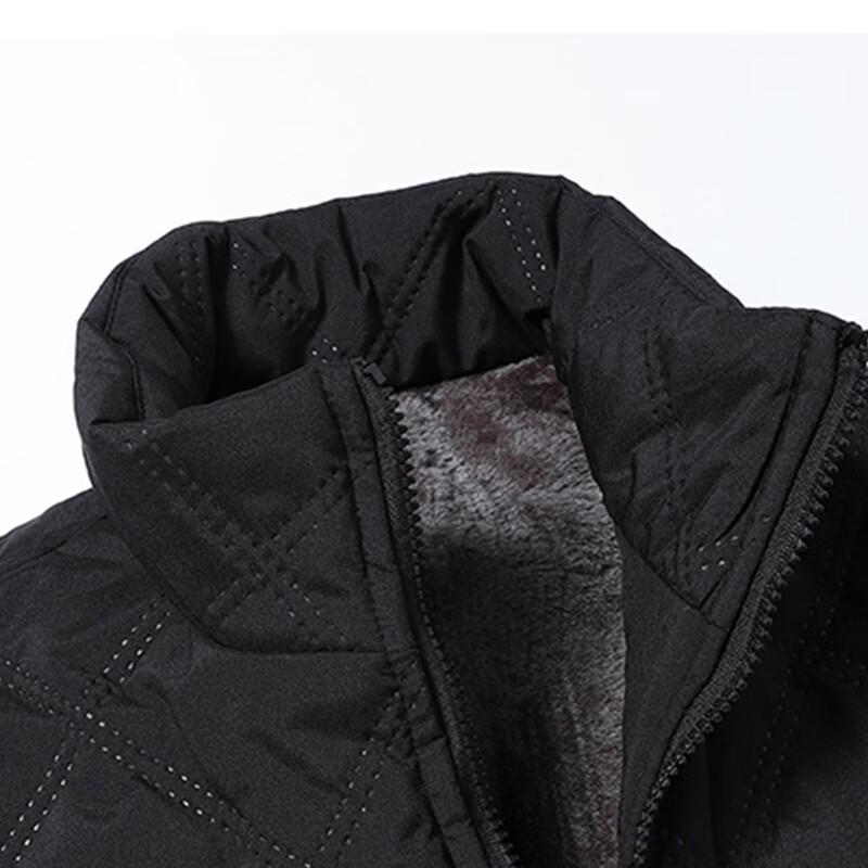 JEEP SPIRIT Men's Stand Collar Padded Winter Jacket