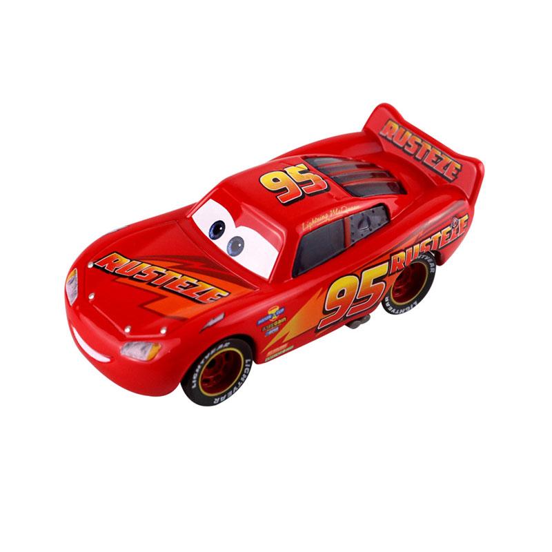 Disney Pixar Cars Lighting McQueen Alloy Car Model Love Version Silver Lightning McQueen Rare Children's Toy Car Christmas Gift