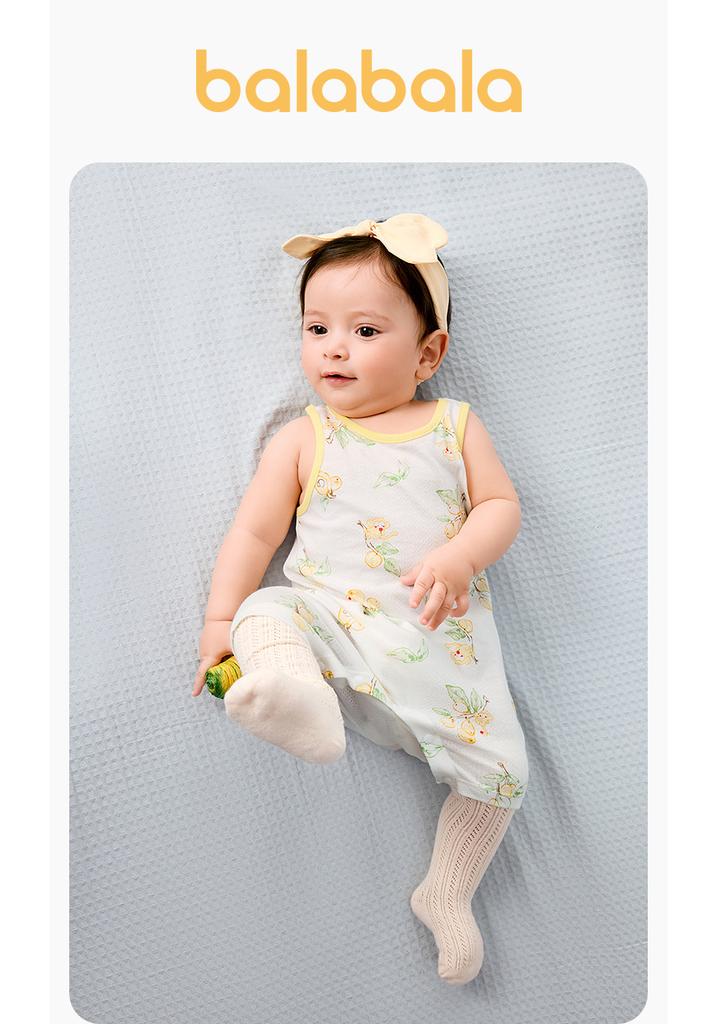 Balabala Newborn Clothes Baby Jumpsuit Ha Yi Crawling Suit