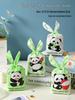 Cute Rabbit Ears Gift Bag for Candy, Cookies & Snacks