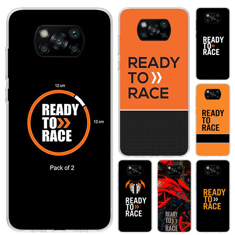 Ready To Race Phone Case for Xiaomi Poco X5 X6 X7 Pro F7 Ultra M7 Redmi 15 15C 13 13C 12 12C 10 10A 10C 9 9A 9C 9T Shell Poco X7