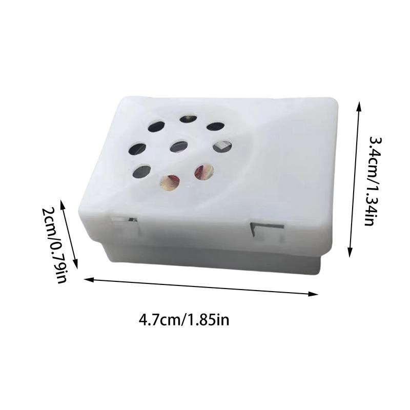 Kids Sound Voice Recorder With Sound And Voice Module Mini Recordable Stuffed Animal Insert Recording Device For Doll