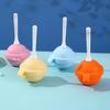 1/4Pcs Silicone Popsicle Mold Food Grade Popsicle Mold Homemade Ice Cream Maker Kids Reusable Lollipop Ice Cream Mold