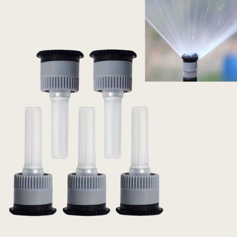 1Pcs Adjustable Garden Sprinkler Nozzles Uniform Spray Anti Clog Filter For Lawn Yard Irrigation Plant Care