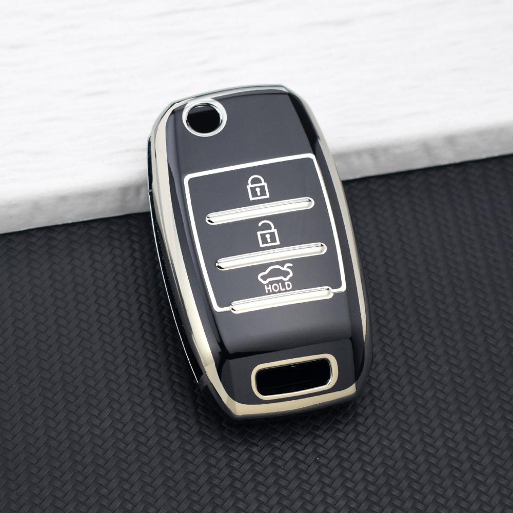 

TPU Car Remote Key Case Cover Fob Shell for Kia K5 Sportage K3 K2 Forte Rio Cerato Ceed Picanto Optima Sorento Stinger KeyChains