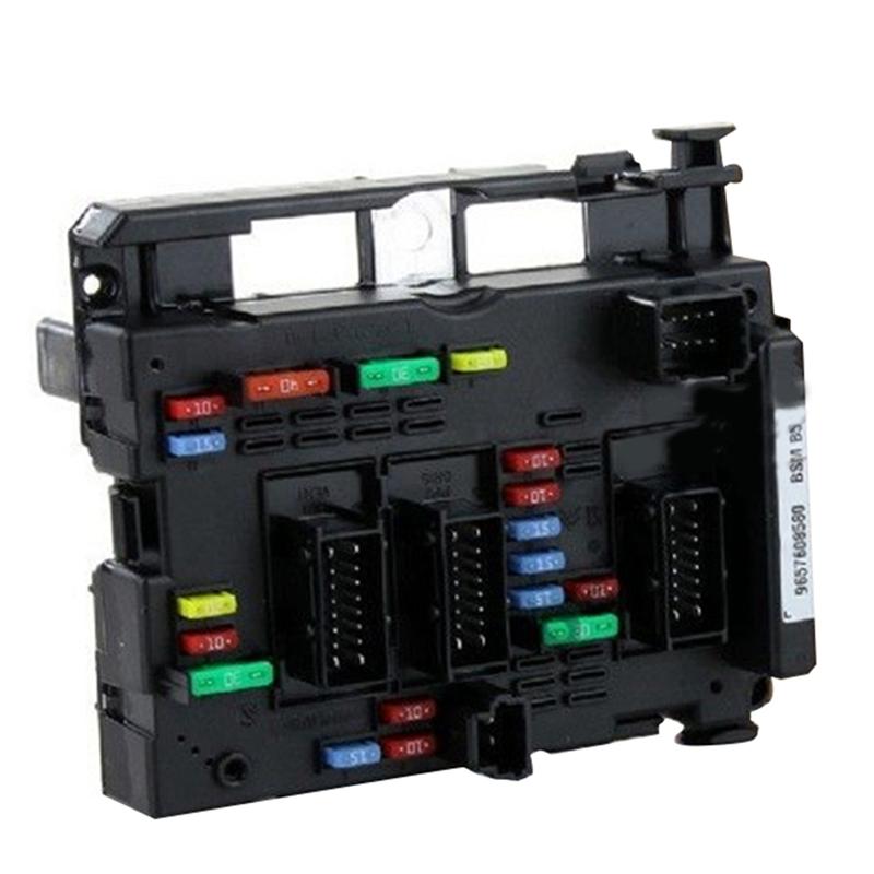 A28G-Fuse Box Module BSM B5 9657608580 6500Y1 For 206 307 406 Citroen C2 C3 C5 Berlingo Xsara Fuse Box Unit