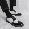 Fashion Fashion Men Dress Shoes Formal Business Dating Party Oxford Shoes Brand Leather British Style Lace-up Comfortable Pointed Shoes