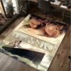 Titanic Carpet Office Decorative Carpet For Living Room Bedroom Door Mat Floor Rug Computer Chair Area Rug