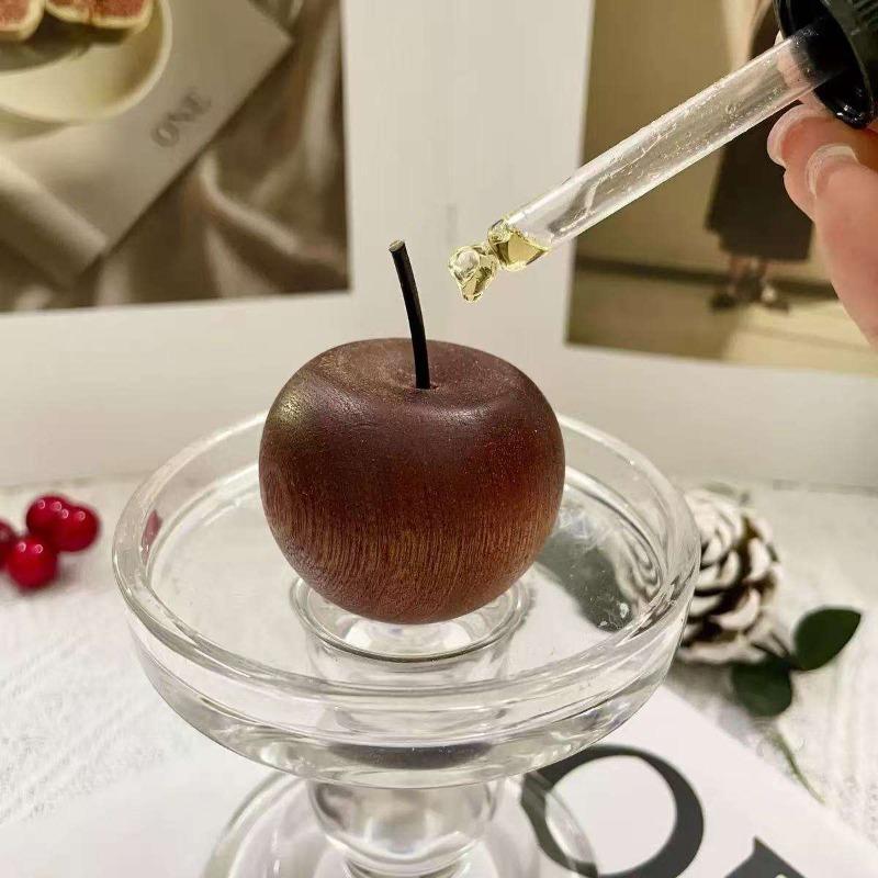 1/3/5pcs Mini Size Wooden Difuser Essential Oil Diffuser Car & Home Decoration Fresh Air Present To Friend Dorm Room Essentials