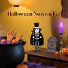 Nussknacker Halloween Dekoration Halloween Nussknacker Soldat Figur Nussknacker Figuren Feiertagsdekoration Gruselige Halloween Dekoration