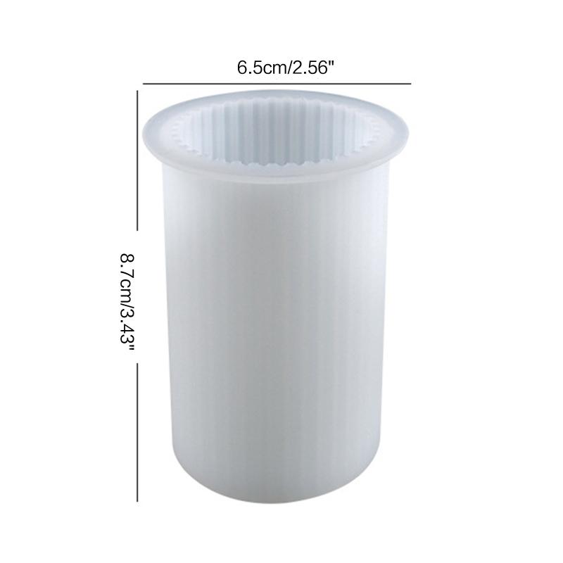 Quaderförmige Kerzenformen, Silikon-Stumpenkerzenformen für die Kerzenherstellung, Silikonharz-Gussform, DIY-Halloween-Party