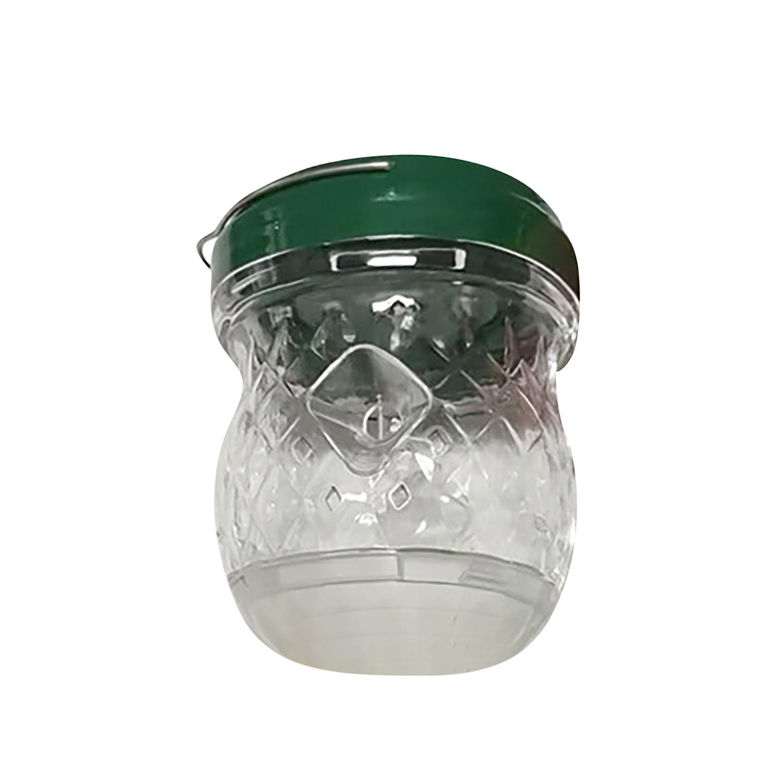 

Пастки для вулиці підвісні, Сонячна пастка для бджіл для вулиці, Пастки для шершнів, Ловець бджіл та ос для саду One Size зелений