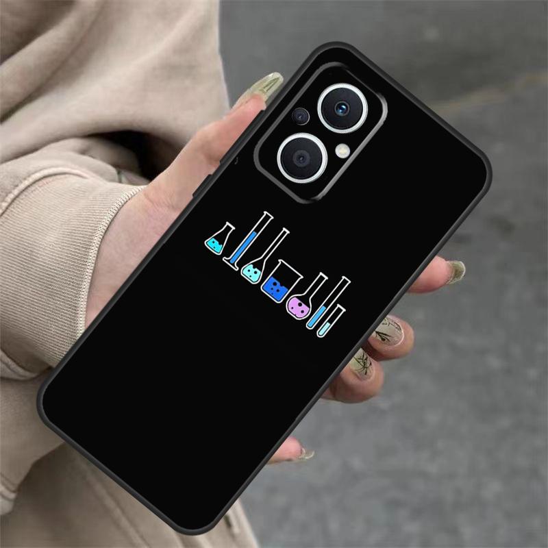 

Science Chemistry Case For OPPO Reno 14 12 11 10 13 Pro 14F 13F 12F 11F 8 7 Lite OPPO Find X9 X8 X6 Pro Cover OPPO Find X5 Pro