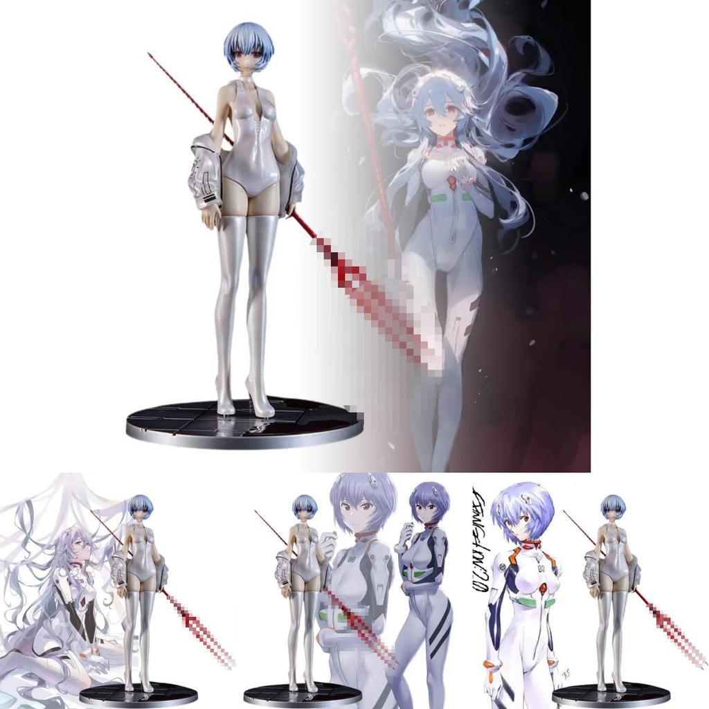 Stunning Eva Series Pvc Models Of Rei Ayanami And Asuka Langley For Display