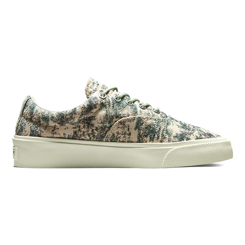 John Elliott X Converse Skidgrip Canvas Non-slip Durable Lightweight Low-Top Sneakers Unisex Olive Green