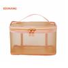 Dames Transparante Mesh Reizen Cosmetische Tas Make-up en Toiletartikelen Kit Opbergtas Make-up Organizer Tas