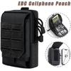 MOLLE EDC Utility Ledvinka a Pouzdro na Mobilní Telefon Kompaktní Organizér na Gadgety Batoh na Vestu Peněženka Pouzdro na Chytrý Telefon