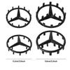 52/58mm Car Steering Wheel Badge Decorative Stickers For Mercedes Benz Amg X156 W204 W205 W203 W211 W212 W169 GLC CLK C260 EQC