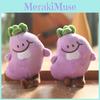 Vegetable Plush Stuffed Toy Keychain With Crystal Super Soft Material For Bag Charm Decor