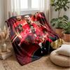 Cristiano Ronaldo Printed Flannel Blanket Skin Friendly Warm Decorative Throw for Indoor Couch Bed Daily Use