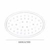 Plastic Soap Holder Bar Holder Tray Clear Plastic Oval Bath Soap Rack For Bathroom & Kitchen
