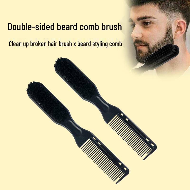 Men's Beard Cleaning & Styling Comb - 2-in-1