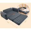 Inflatable Foldable Sofa Lazy Chair Thickened Double Bed for Home Nap Lounge Comfortable