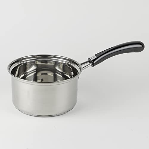 Pearl Metal Saucepan, 14cm, Triple-Layered Bottom, Gratia HB-5101