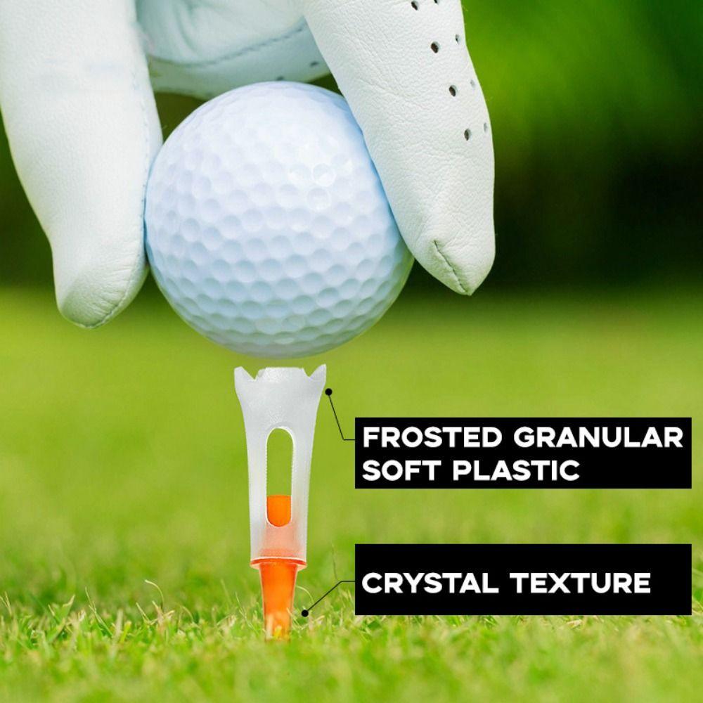 10Pcs/Lot Rubber Cushion Golf Clubs Tee Ball Holder Golf Training Tools Golf Tees  Outdoor Sports