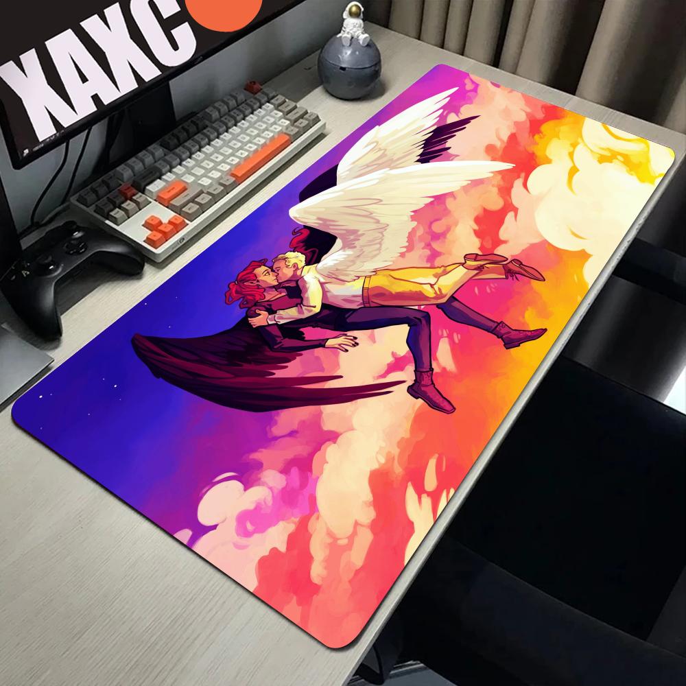 Mouse Omens Pad Good Cartoon Lockedge TV Large Gaming Pad Computer Gamer Keyboard Mat Desk Mousepad PC Desk Pad
