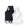 Pet Supplies Spring and Summer Comfortable Cool Polka Dot Suspenders Pet Cat and Dog Clothing Small Dog Pet Clothing