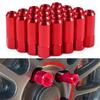 20 PZ 60mm M14*1.5 Dadi Ruota Nuovi Dadi Ruota da Corsa Vite Alluminio Tuner Dadi Ruota da Corsa Vite Bulloni Ruota Anodizzati