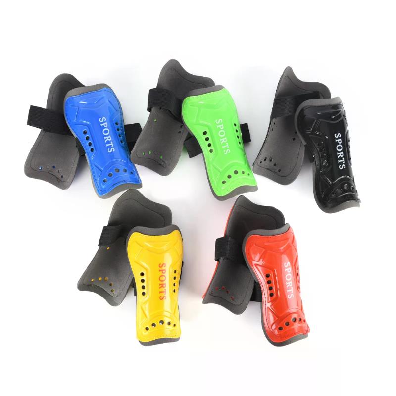 +1 Pair Kids Child Soft Football Shin Pads Soccer Guards Sports Leg Skin Guard Protector 1