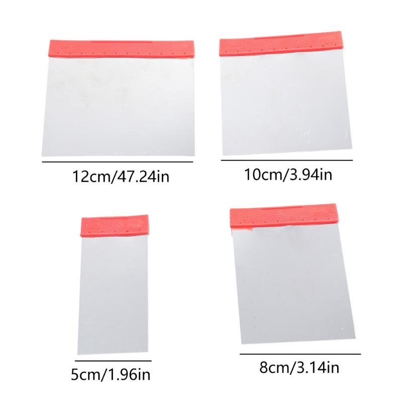 Body Filler Applicator Set Auto Paint Tool Car Putty Scraper Steel Sheet Putty Spreaders Automotive Repair Tool