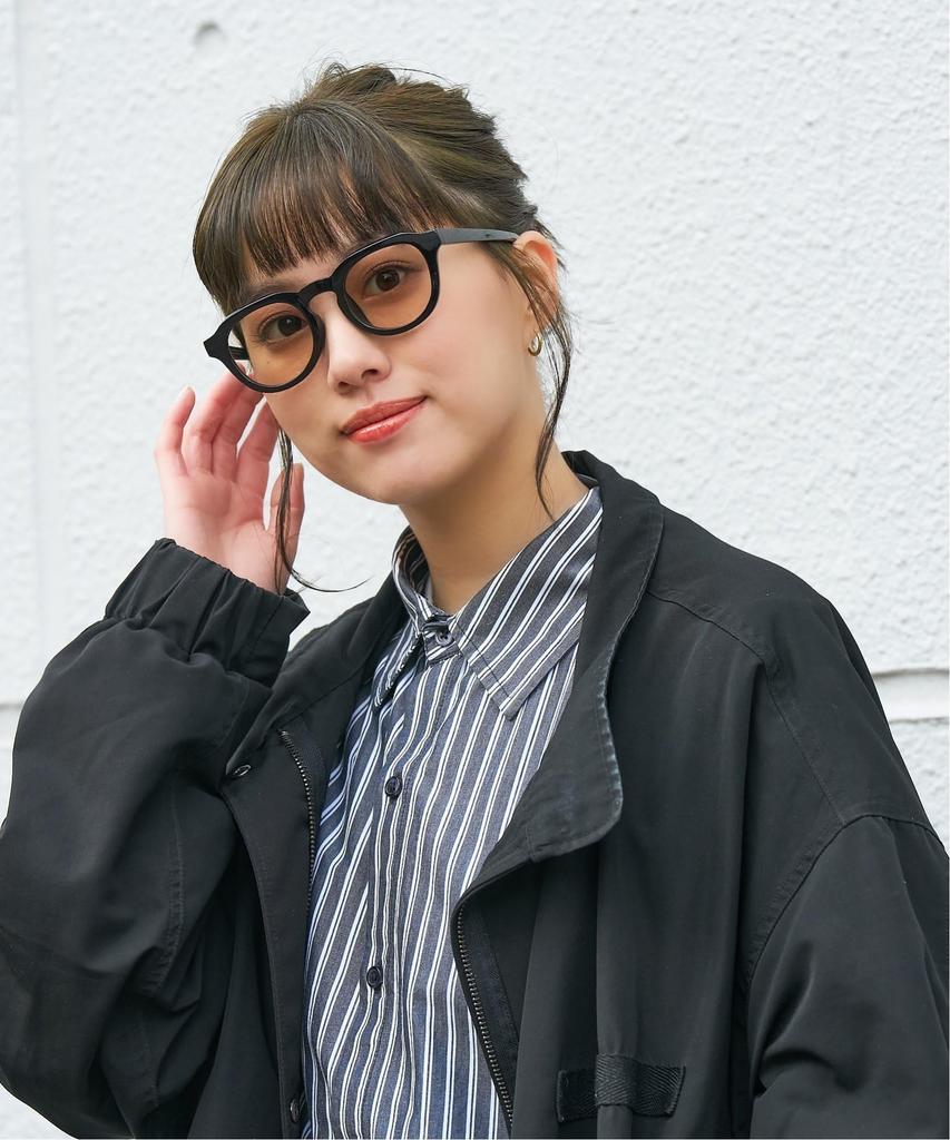 photochromic sunglasses Crown lens UV driving [Zoff] [WEB exclusive] Boston-style (black) Panto, color-changing, lightweight, protection, unisex,