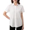Shirts for Short Loose Highly for Fall [SPRING SEAON] Women, Blouses, Sleeves, Chiffon, Fit, Thin, Slimming, Breathable, Tops, Casual, Simple, Work,