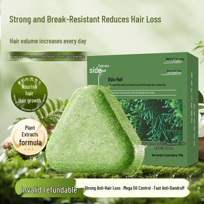 Cypress Leaf Usman Herbal Essential Oil Soap with Polygonum Multiflorum Essence