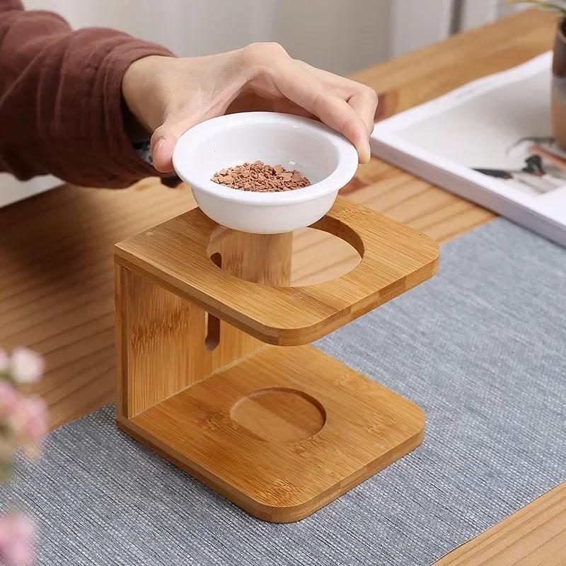 Essential Oil Burner, Aromatherapy Aroma Burner Ceramic Oil Diffuser Candle Tealight Holder Home Bedroom Decor Valentine Gifts