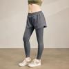 Womens High-Waisted Seamless Running Leggings With Pockets Quick-Dry Stretch Yoga Pants Gym Fitness
