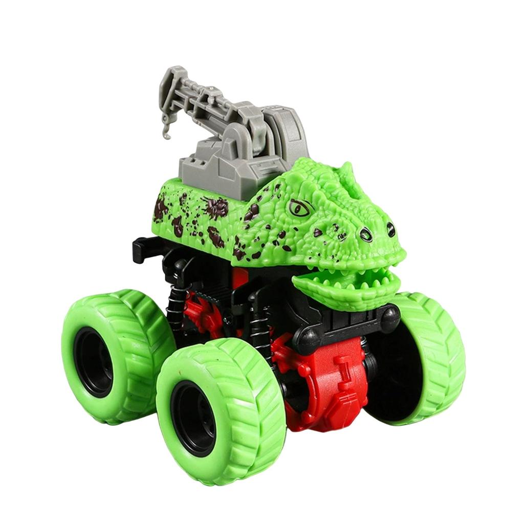 Children.s Toy Dinosaur Toy Car, Suitable For Boys And Girls Aged 1, 2, And 3, Four-wheel Drive Multifunctional Car, Gift