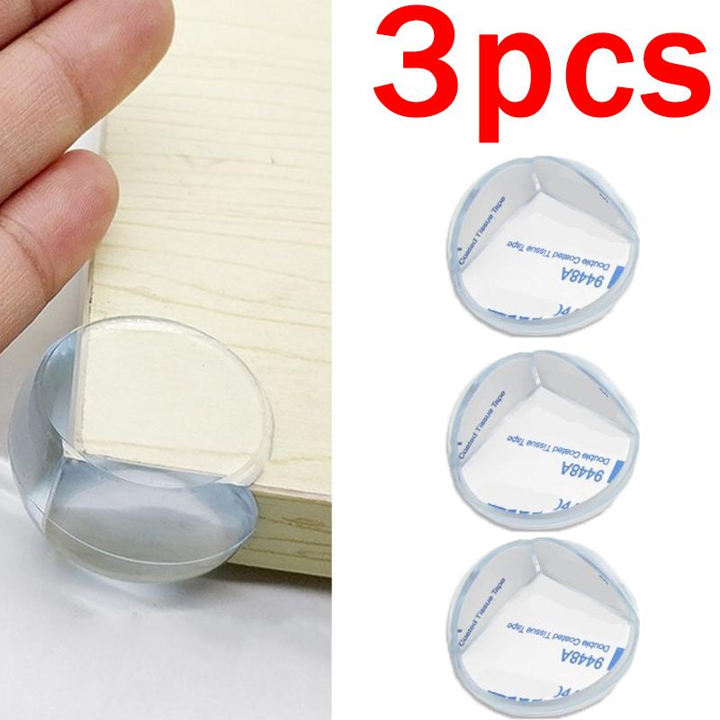 1/10Pcs Transparent Baby Table Corner Edge Protection Cover Kids Safety Silicone Table Protector Guard Cushion Counter Collision