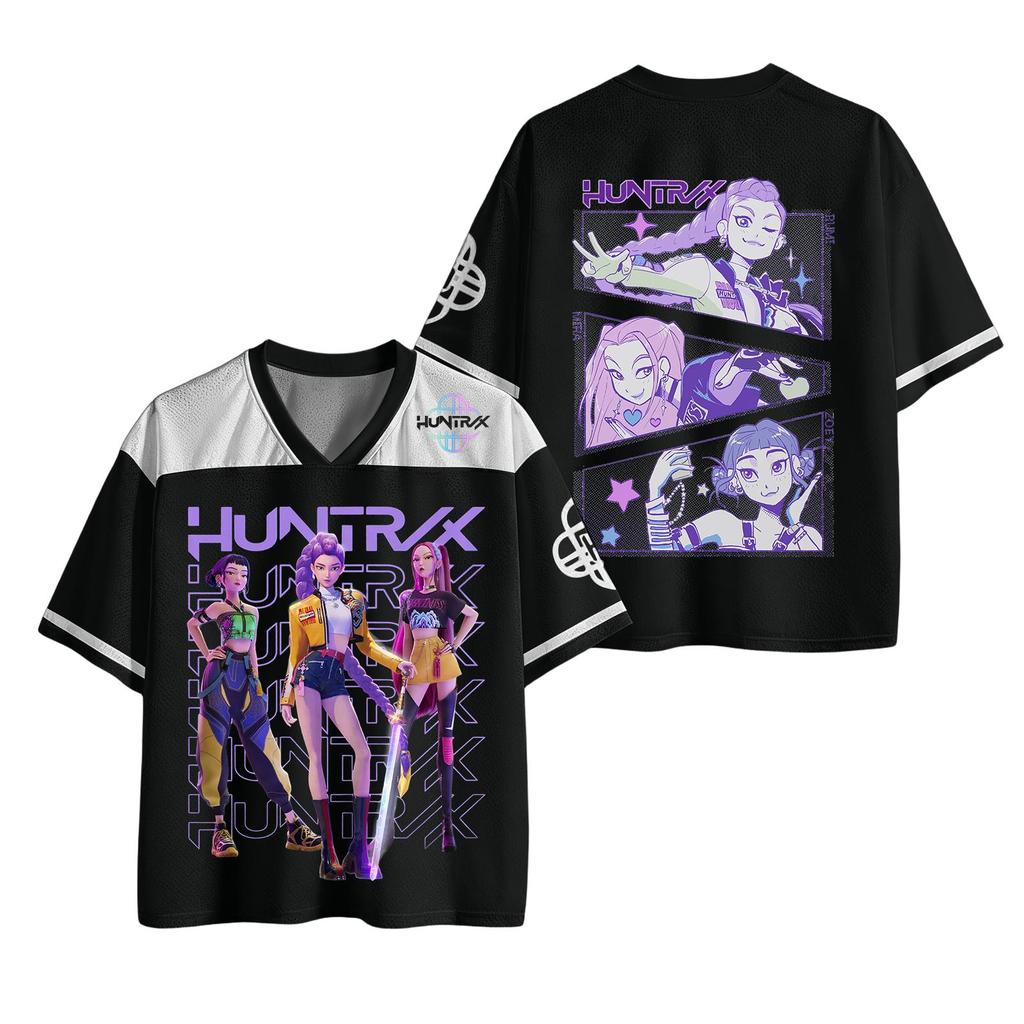 Kinder Mode Bedruckter Rundhals Kurzarm Pullover Top