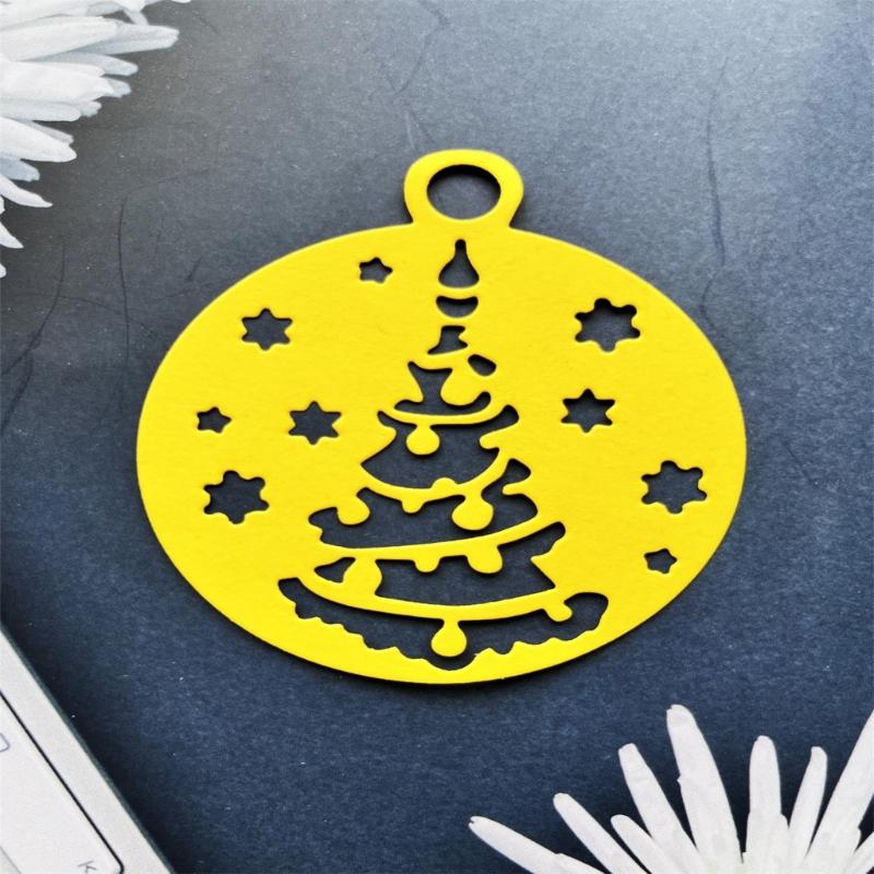 Christmas Pendant Metal Cutting Dies DIY Craft Carbon Steel Embossing Template Stencil Scrapbooking for Card Die Cuts