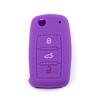 Suitable for Volkswagen Bora Santana Golf Car Silicone Key Cover Soft Rubber Key Bag Remote Control Protective Cover