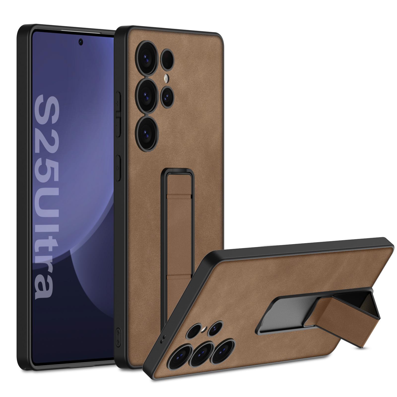 

Чехол для складного телефона Samsung S25 Ultra: Кожаная защитная накладка для S25 Plus S25 [Case Only]