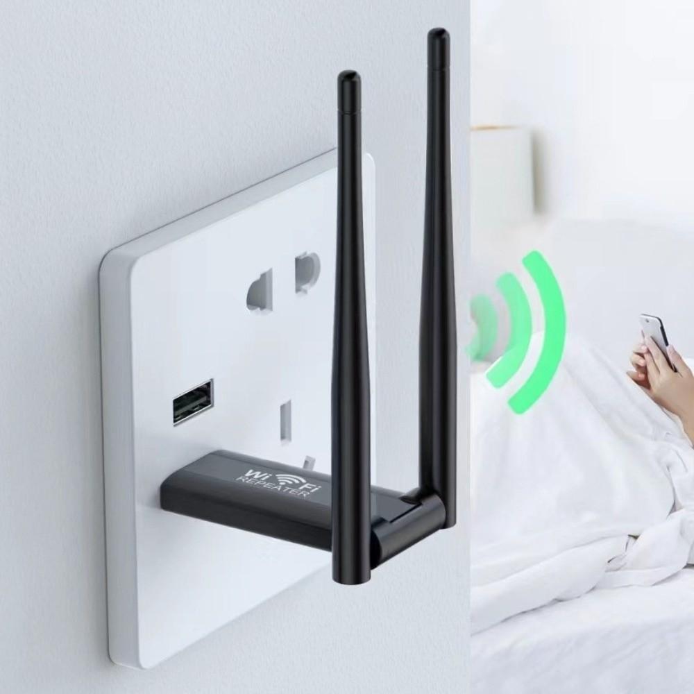 USB Connection WiFi Signal Amplifier 300Mbps Speed WiFi Extender WiFi Repeater Wireless Extension