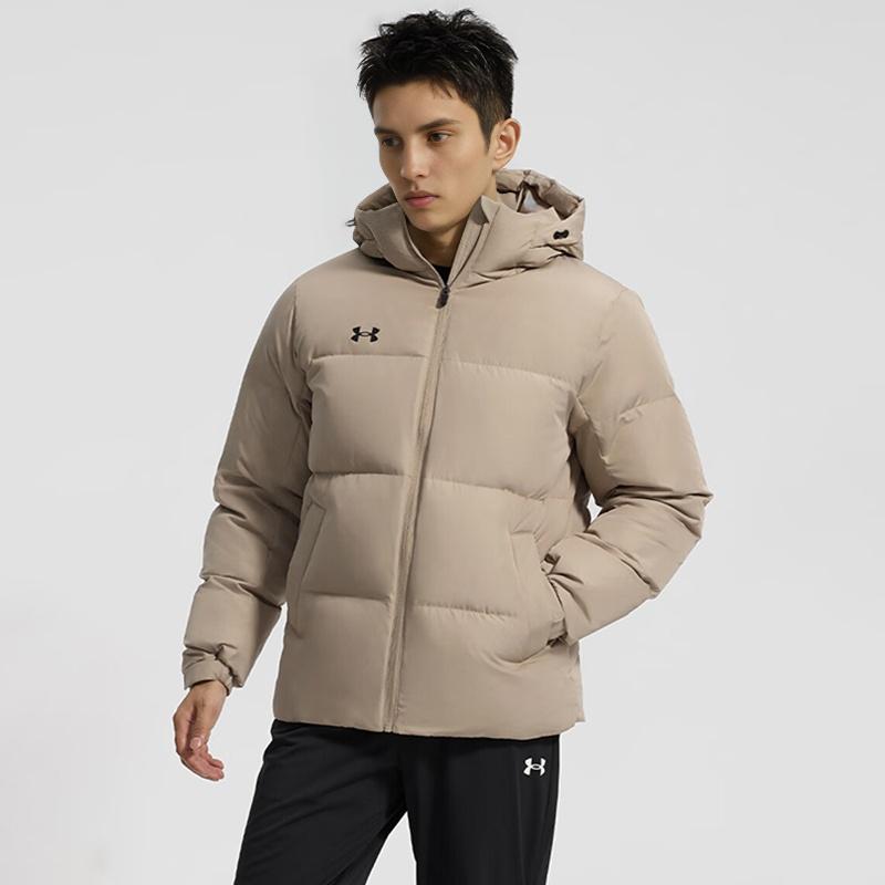 Under Armour Hooded Windproof Warm Short Down Jacket Unisex Jacket 25600804-299