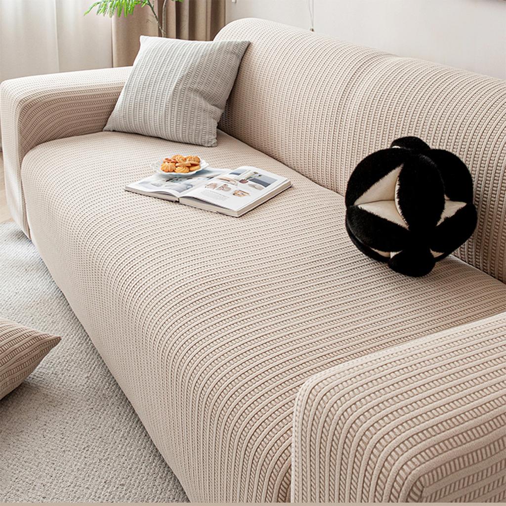 Sofa Cover Elastic For Living Room Home Jacquard Stretch Slipcovers Corner Couch Covers 1/2/3/4 Seater L Shape Free Shopping