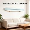 Skateboard Rack Wall Mount Wooden Snowboard Display Organizer Surfboard Holder Wall Rack for Indoor Outdoor Garage Farmhouse